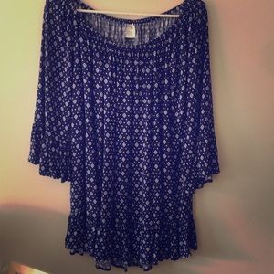 Peasant off the shoulder top